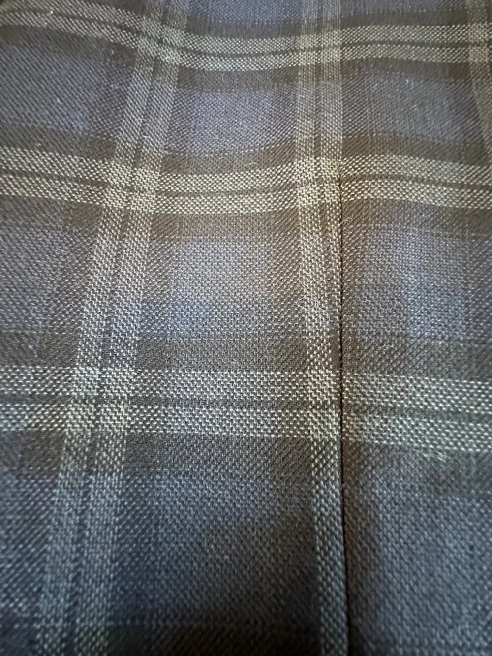 Bar III Men’s Slim Fit Blue Plaid Blazer 48R Two Button Sport Coat